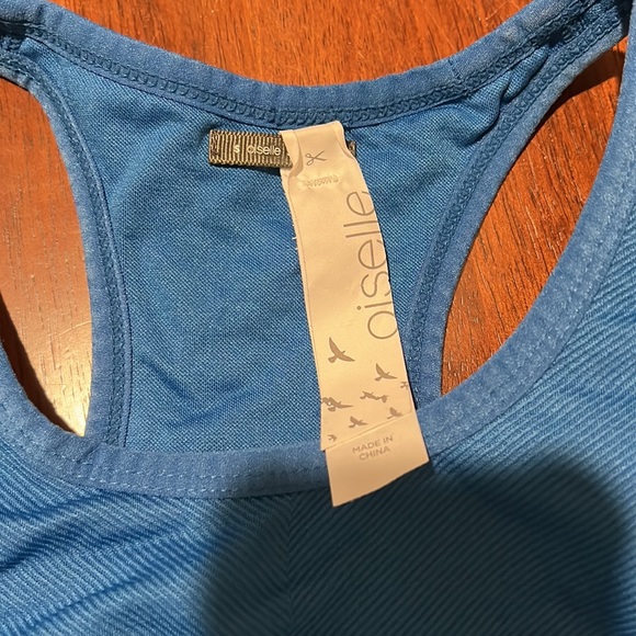Oiselle sports bra size small like new beautiful blue - Picture 2 of 5